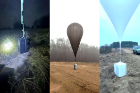 Цифра дня. Сколько метеозондов с сигаретами из Беларуси задержала Литва за два дня